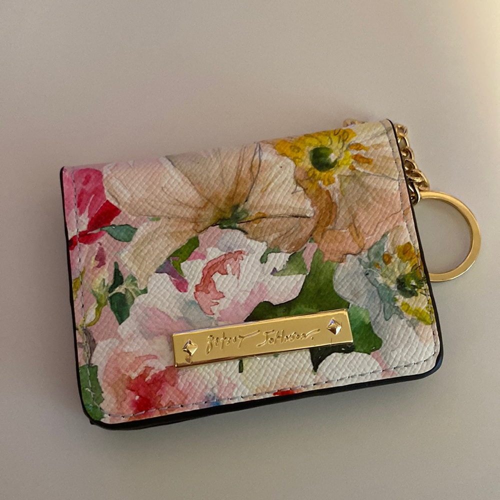 Betsy Johnson Floral Wallet